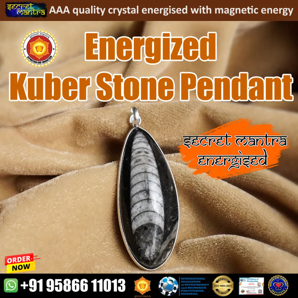 Kuber stone pendant