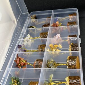 Small crystal tree box for positivity at place