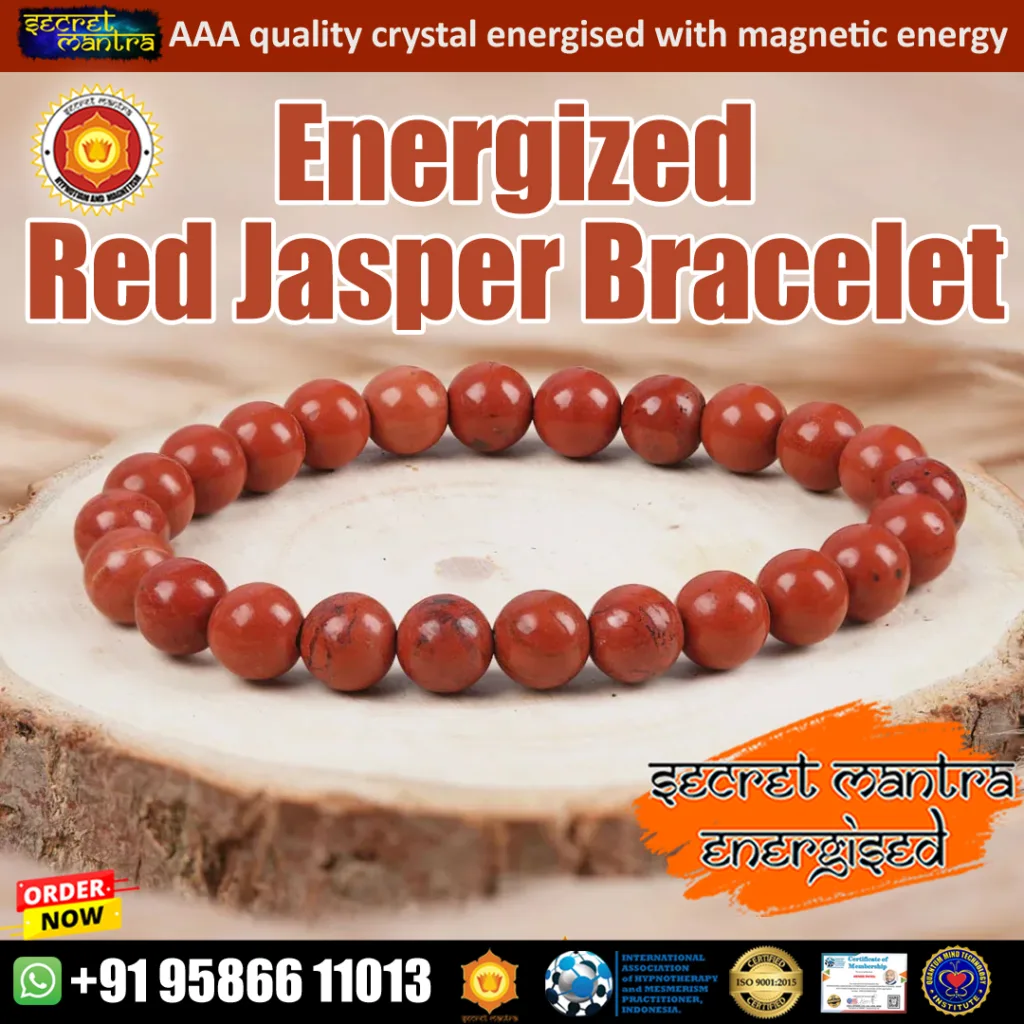 red jasper bracelet