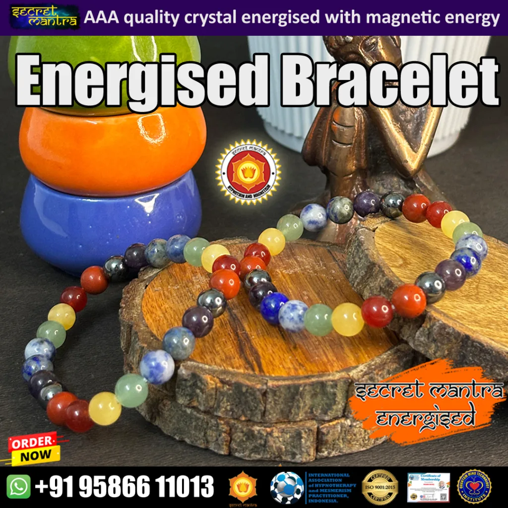 seven chakra crystal bracelet