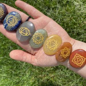 7 chakra healing stone