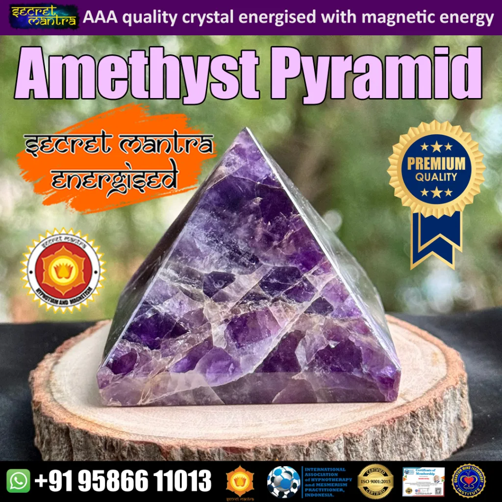 amethyst pyramid
