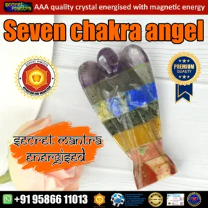 seven chakra angel statue