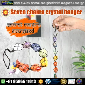 seven chakra crystal hanger