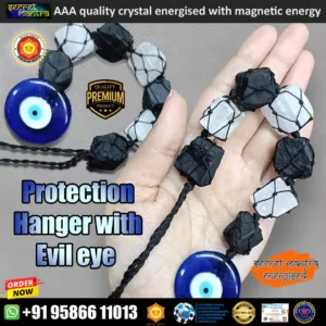 protection hanger with evil eye