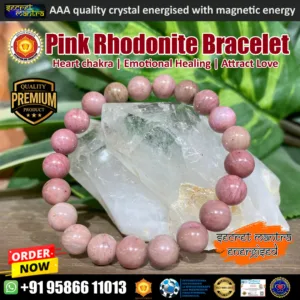 Rhodonite bracelet