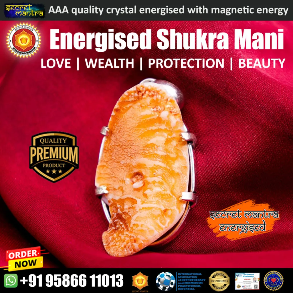 Shukra mani pendant
