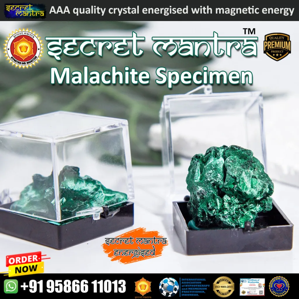 secret mantra Malachite specimen