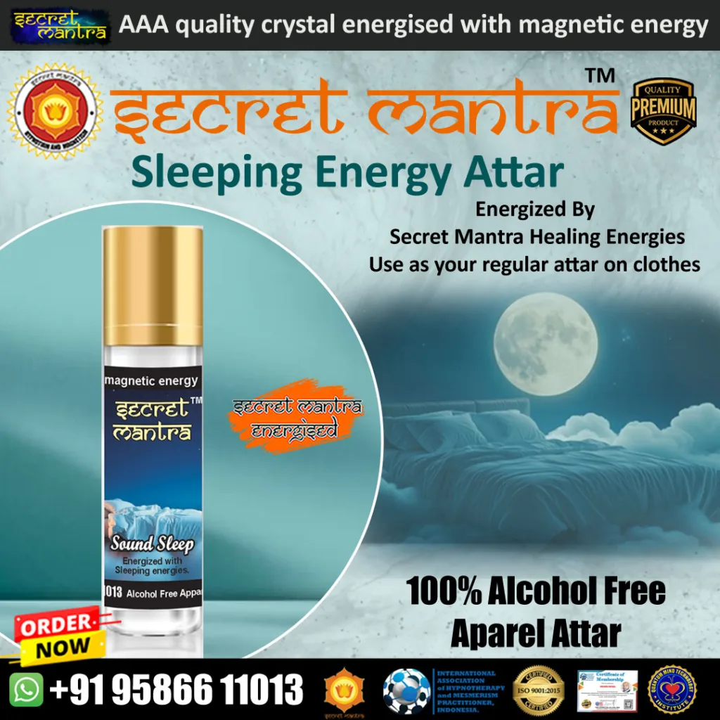 secret mantra energized sleeping attar