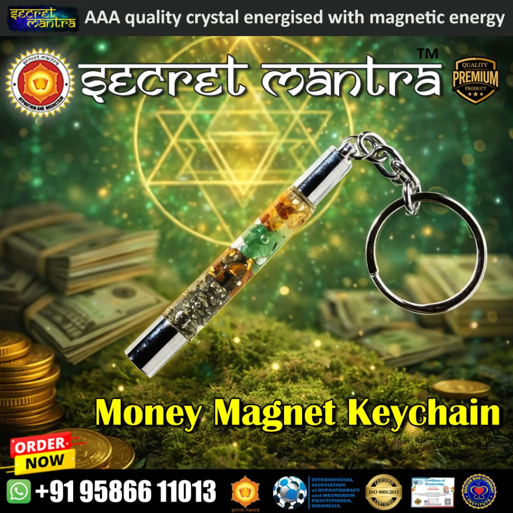 Money magnet tube keychain