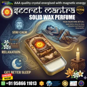 Secret mantra solid wax perfume