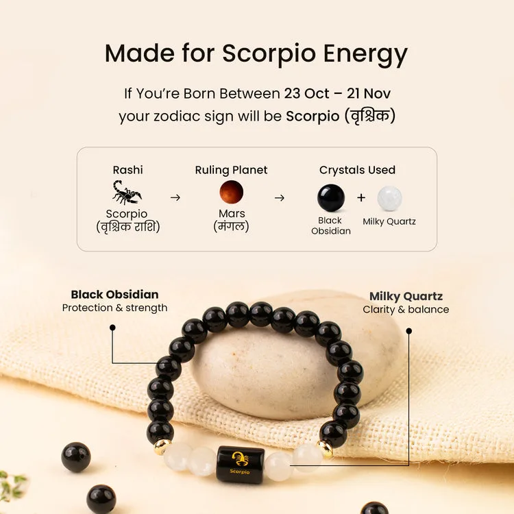scorpio bracele