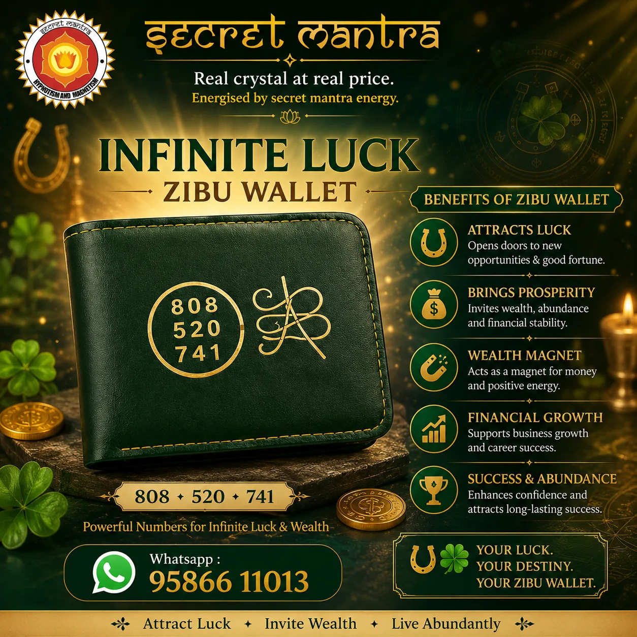 money attraction wallet